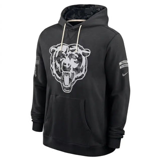 Chicago Bears Nike 2026 Salute to Service Black Hoodie 