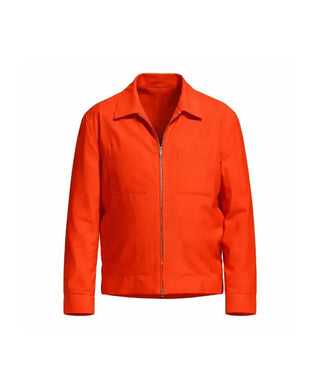 Coachella 2026 David Byrne Orange  Zip Jacket