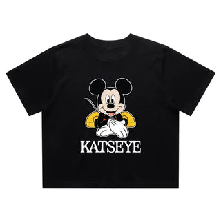 Katseye X Mickey & Minnie Women's Crop Tee