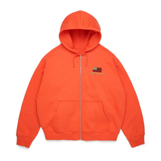 Denim Tears Pan African Zipper Orange Hoodie