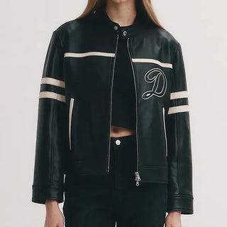 Dixie D’Amelio F1 Miami Grand Prix 2026 Leather Jacket Style