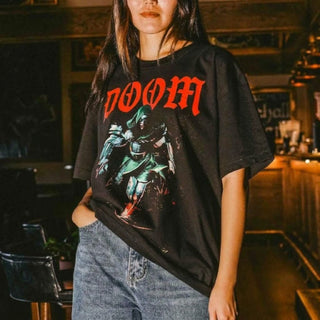 Doctor Doom Heavyweight Boxy Tee