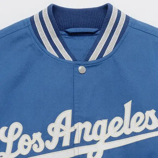 Dodgers Madhappy World Varsity Royal  Series Blue Jacket