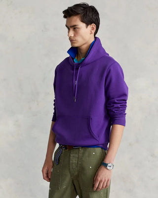 Double-Knit Purple Hoodie