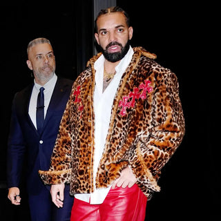 Drake NYC 2026 Cheetah-Print Chrome Hearts Jacket