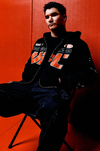 Drake’s OVO x UFC 2026 Black Hooded Jacket