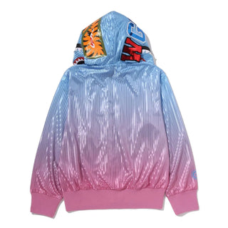  Dye BAPE  Dip Full Zip back side Hoodiess  Shark 