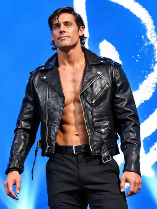 Dynamite Steven Borden Leather Jacket