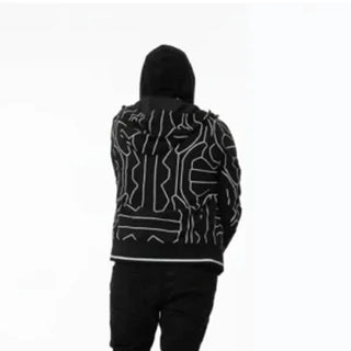 Eminem Antivenom Black Graphic Hoodie  Black Zip Jacket
