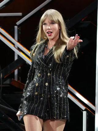 Eras Tour Taylor Swift Black Blazer