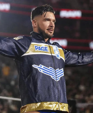 Ethan Page WWE Debut Blue Jacket
