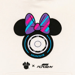 F1 Academy Disney x Minnie Mouse Pullover Cream Hoodie