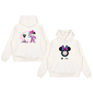 F1 Academy x Disney Minnie Mouse Cream Hoodie
