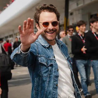 F1 Grand Prix 2026 Charlie Day Denim Jacket
