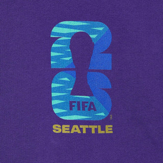 FIFA WC 2026 Seattle Pullover Purple Hoodie