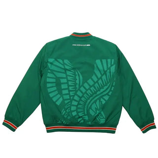 FIFA World Cup 2026 Mexico Road To Victory Flight Green Bomber Jacket