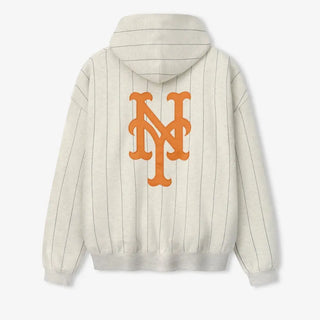 Fear of God ESSENTIALS x MLB White Sox Off white Hoodie