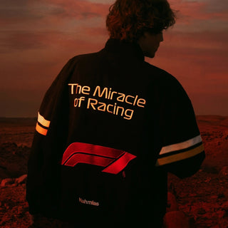 Formula 1 x NAHMIAS Racing Black Suede Jacket
