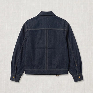 G-Dragon x CASETiFY blue Denim Jacket- back
