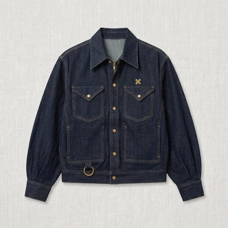 G-Dragon x CASETiFY blue Denim Jacket