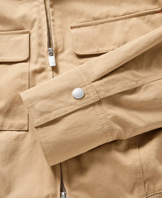 Gap × Victoria Beckham 2026 Beige Bomber Jacket
