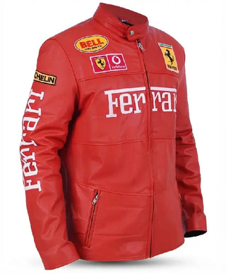 Grand Prix Wonho Red Ferrari Zip Jacket