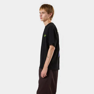 HUF x Neon Genesis Evangelion Unit-01 Black Tee For Men & Women