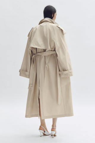 H&M Stella  x  McCartney Oversized Trench Beige Coat