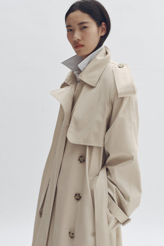 H&M x Stella McCartney Oversized Trench Beige Coat