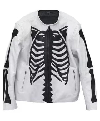 Halloween Skeleton Motorcycle Jacket