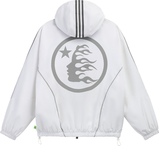 Hellstar x Adidas White Track Jacket