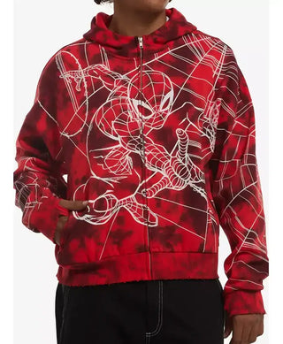 Hombre Araña x  Spider-Man Tie-Dye Hooded Jacket