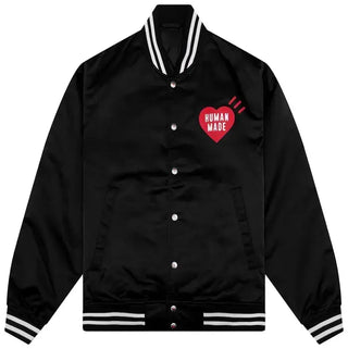 Human Made Nylon Stadium Black Jacket