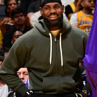 Indiana Pacers VS LA Lakers LeBron James Zipper Hoodie