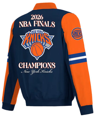 JH Design NY Knicks Champions Varsity Zipper Jacket