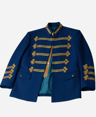 Jaafar Jackson Movie Michael 2026 Blue Military Jacket