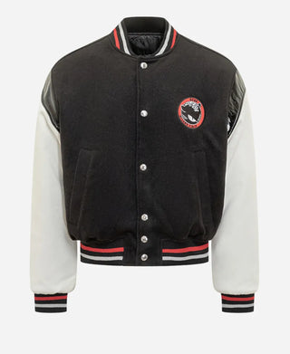 Jaafar Jackson Milano Italy Varsity Black 2026 Jacket