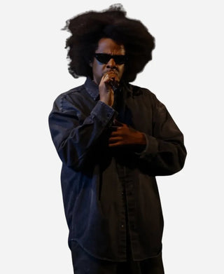 Jay-Z Roots Picnic 2026 Denim Black Jacket