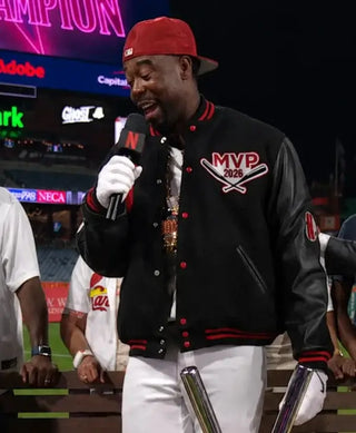Jordan Walker MVP 2026 Black Varsity Jacket
