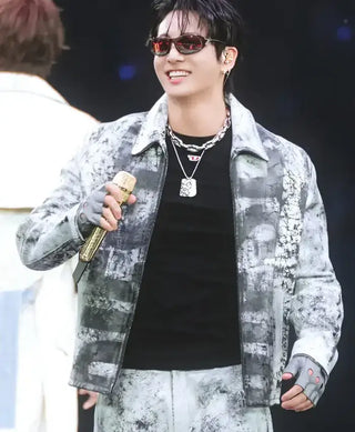 Jungkook BTS ARIRANG Tour Chicago Diesel Jacket