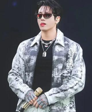 Jungkook BTS ARIRANG Tour Chicago Diesel Jacket For Men & Women