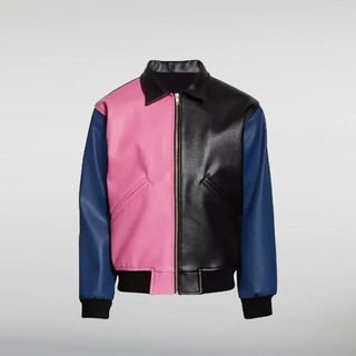 Justin Bieber Leather Bomber Jacket