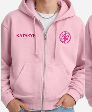 KATSEYE Coachella Pinky Up Pink Hoodie