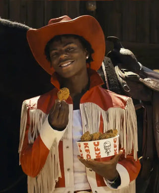 KFC Commercial IShowSpeed Fringe Jacket For Men & Women