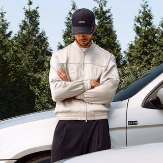KITH BMW Off White Bomber Jacket