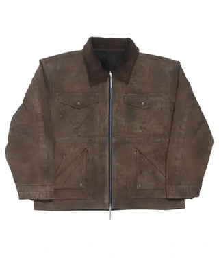 Kai Cenat VIVET 2026 Cargo Brown Jacket