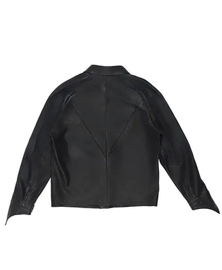 Kai Cenat VIVET Collection 2026 Black Leather Jacket