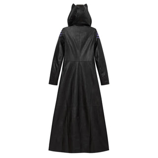 KidSuper  DC Catwomen Hooded Leather Trench Coat