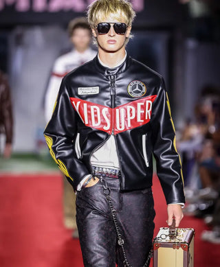 KidSuper x Mercedes-Benz SS27 Black Racer Jacket