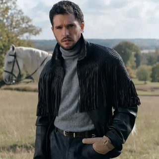 Kit Harington Kith Fringe Jacket